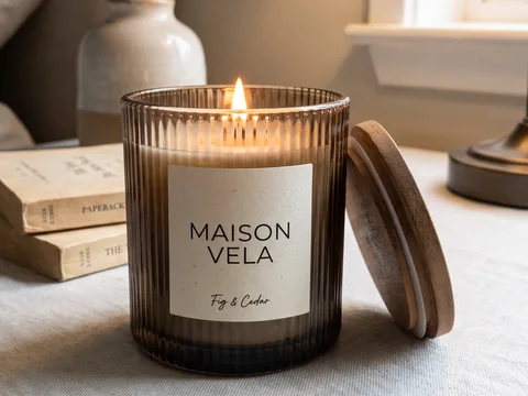 Maison Vela candle packshot